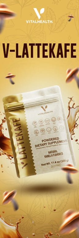 VitalHealth V-Lattekafe natural vanilla flavored powdered dietary supplement pouch