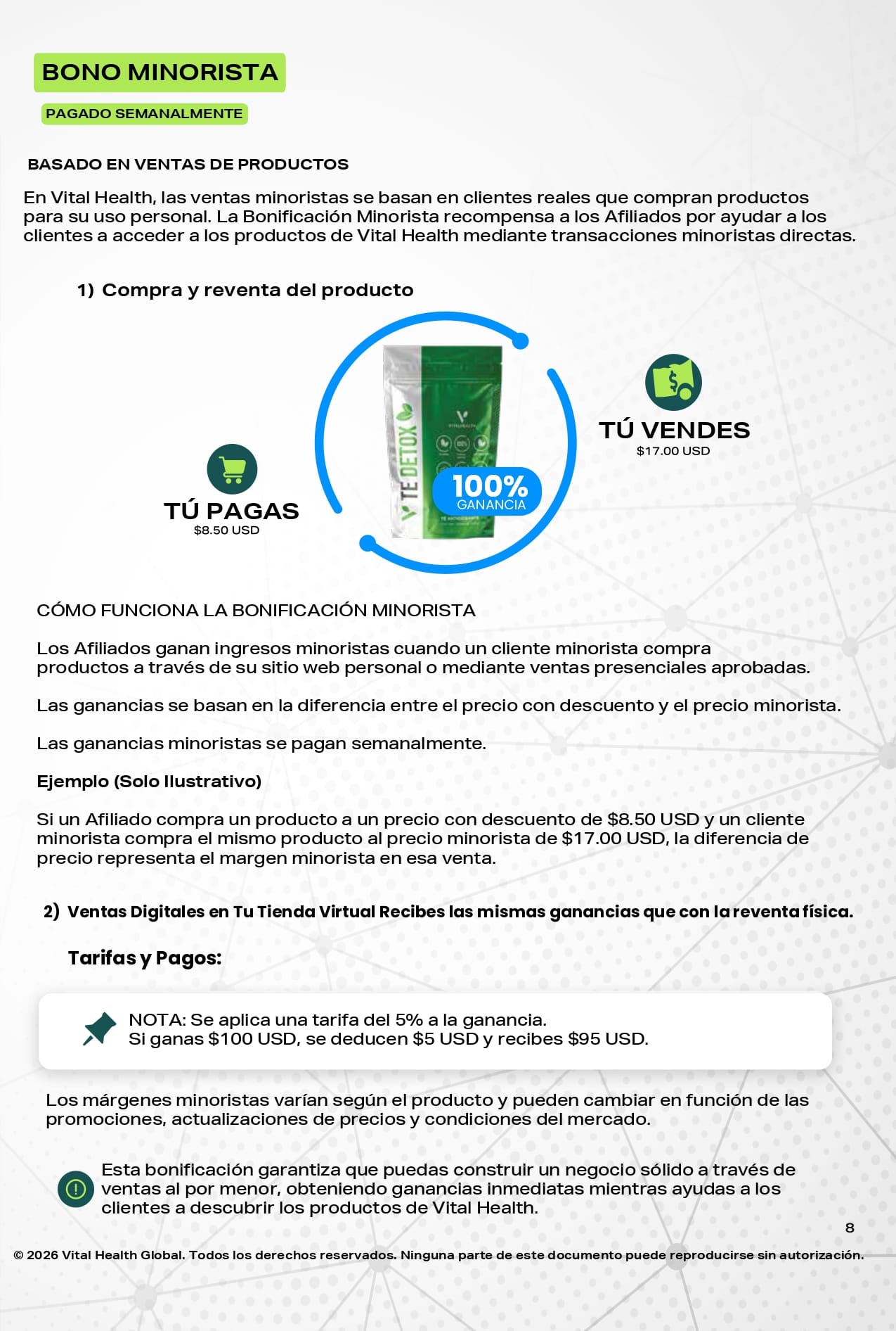 Plan de Recompensas Página 8