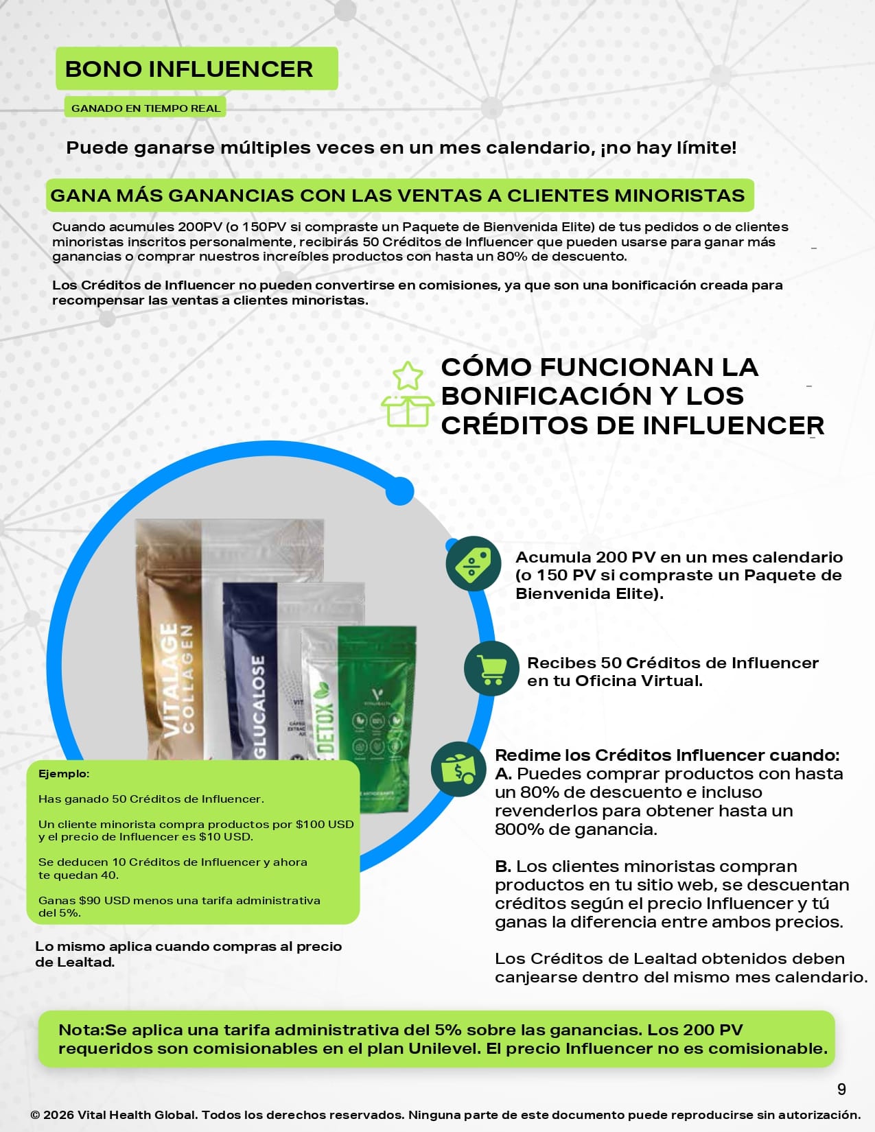 Plan de Recompensas Página 9