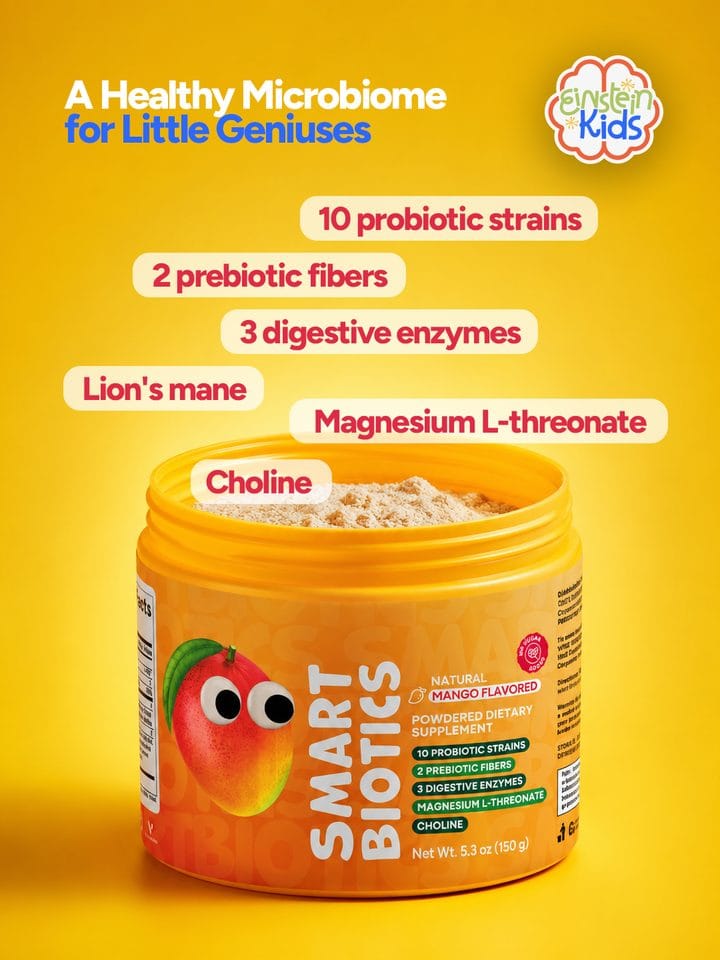 SmartBiotics Kids 2 einstein-kids-smart-biotics-mango